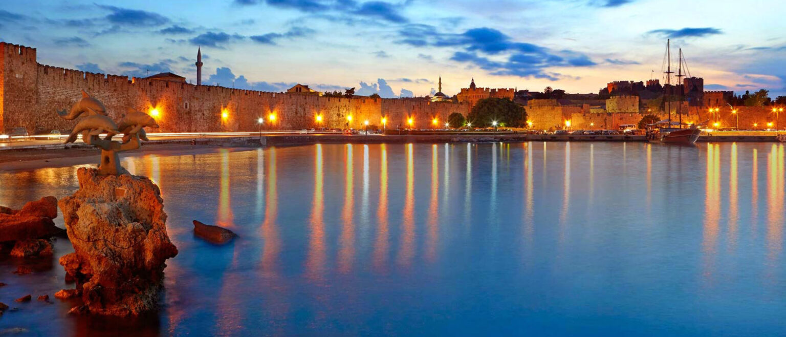 The Medieval Town of rhodes – Mandraki harbour